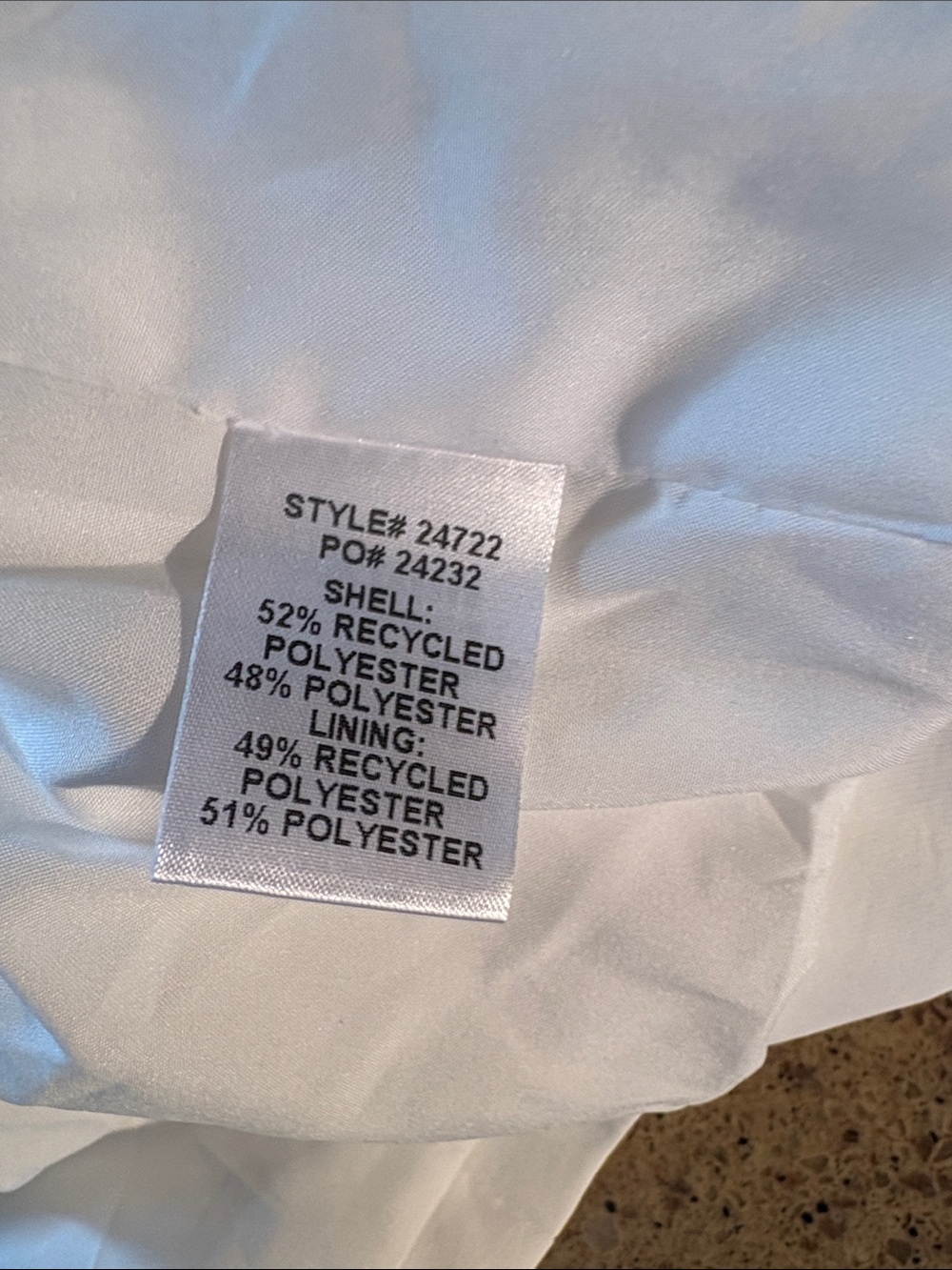 Skies are blue persuphone Women’s White Open-Front Blazer Jacket - med - NWT - Picture 5 of 5